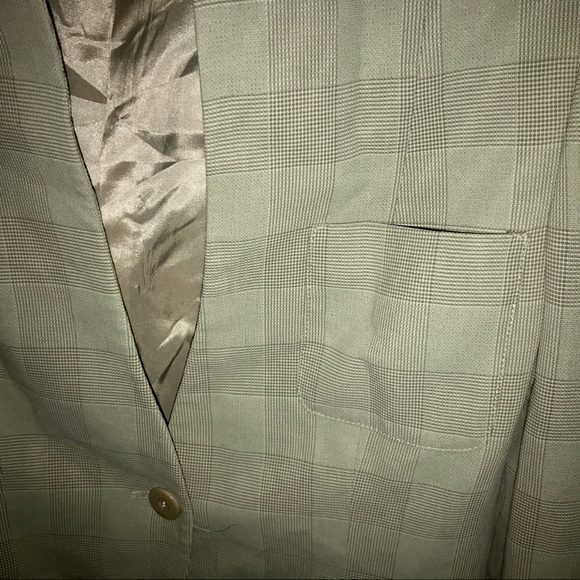 New Armani Jacket Square Check size 10 runs Small - Picture 15 of 16